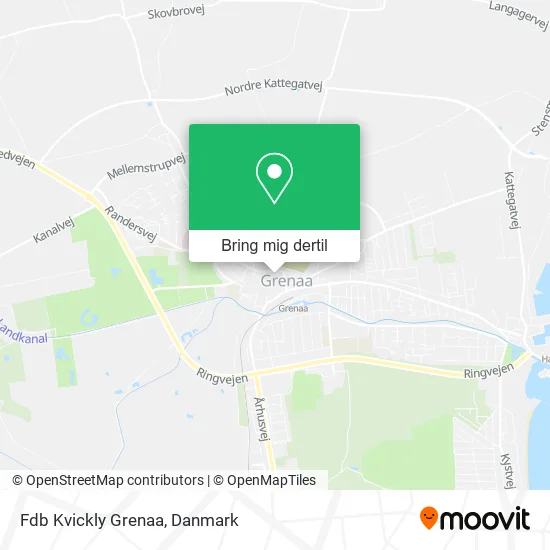 Fdb Kvickly Grenaa kort