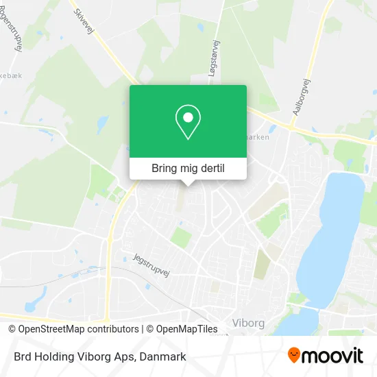 Brd Holding Viborg Aps kort