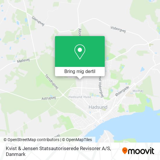 Kvist & Jensen Statsautoriserede Revisorer A / S kort