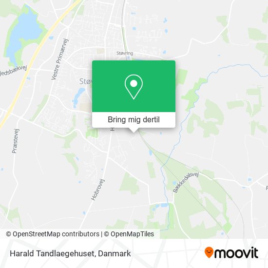 Harald Tandlaegehuset kort