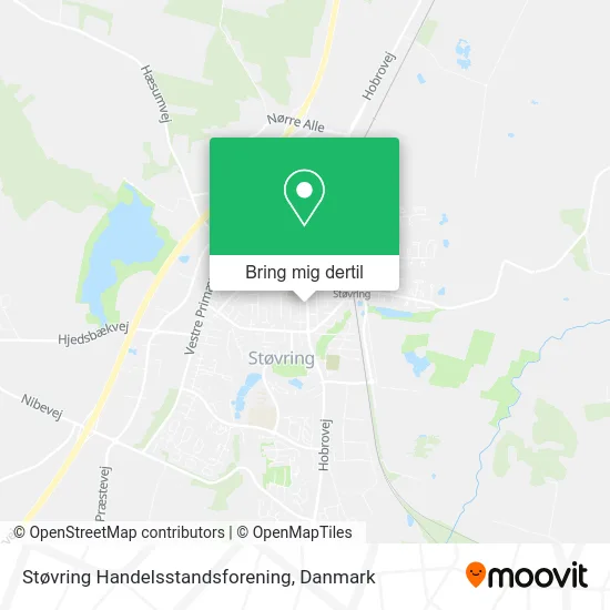 Støvring Handelsstandsforening kort