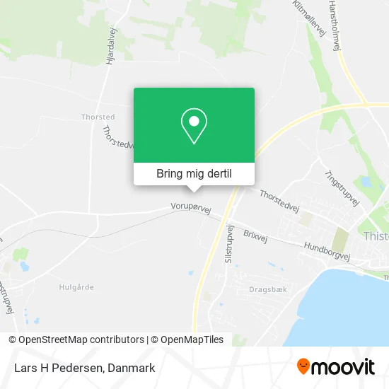 Lars H Pedersen kort