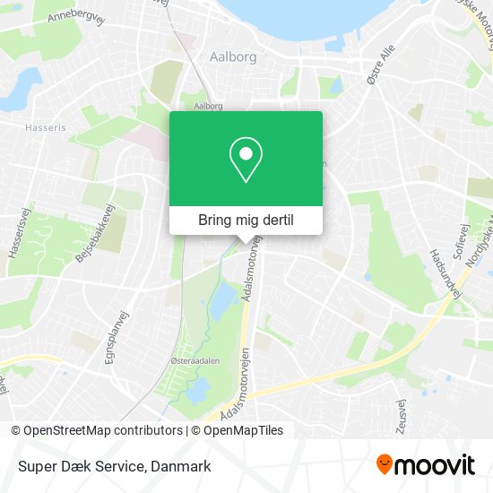 Super Dæk Service kort