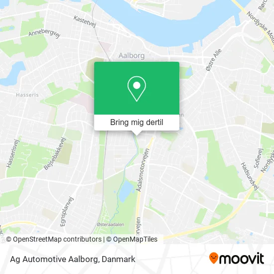 Ag Automotive Aalborg kort