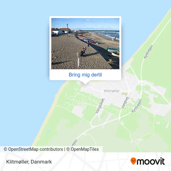 Klitmøller kort