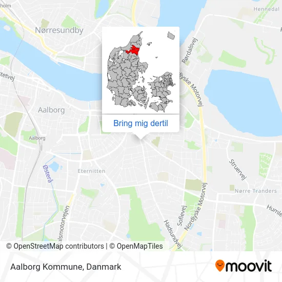 Aalborg Kommune kort