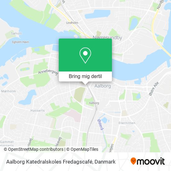 Aalborg Katedralskoles Fredagscafé kort