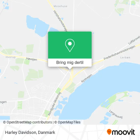 Harley Davidson kort