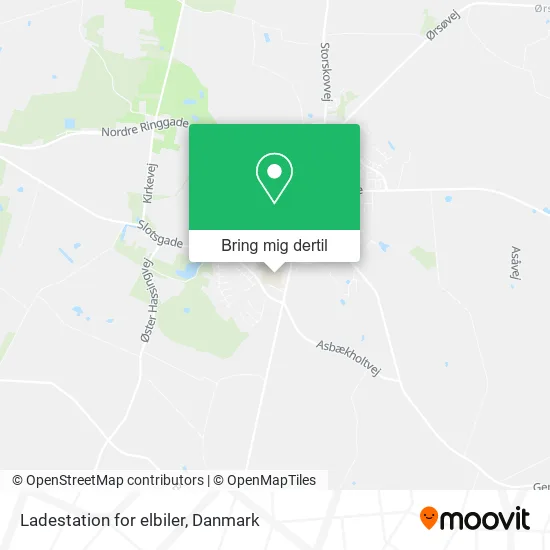 Ladestation for elbiler kort