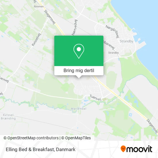 Elling Bed & Breakfast kort