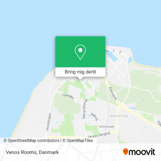Venos Rooms kort