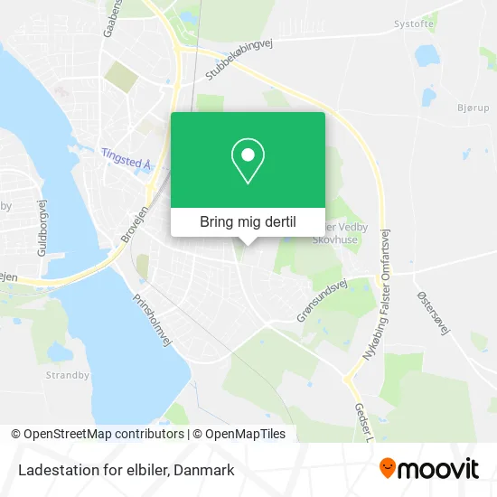 Ladestation for elbiler kort