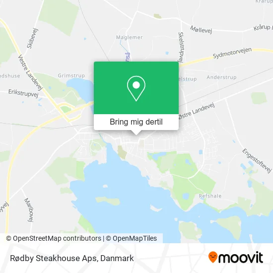 Rødby Steakhouse Aps kort