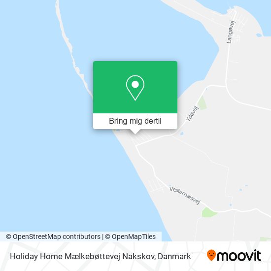 Holiday Home Mælkebøttevej Nakskov kort