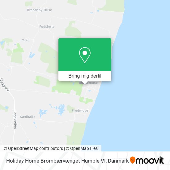 Holiday Home Brombærvænget Humble VI kort