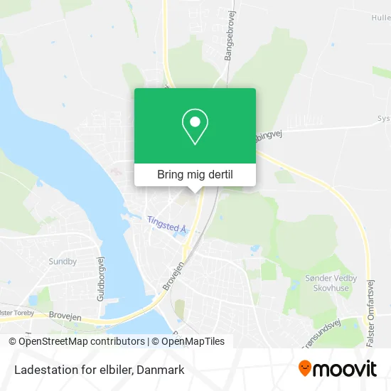 Ladestation for elbiler kort