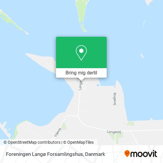 Foreningen Langø Forsamlingshus kort