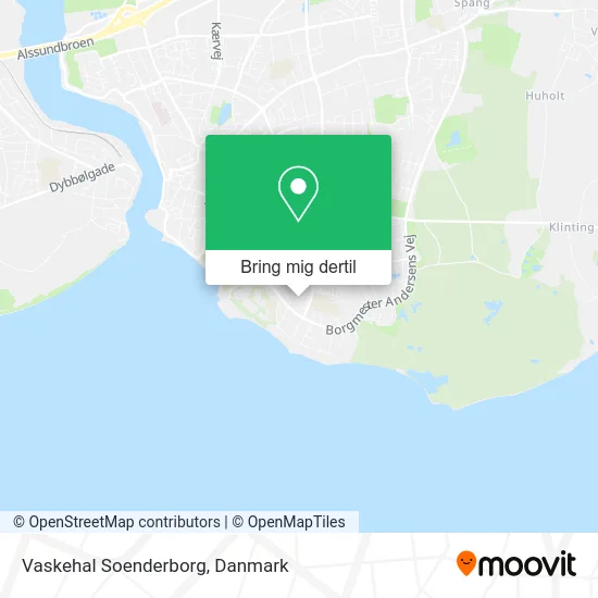 Vaskehal Soenderborg kort