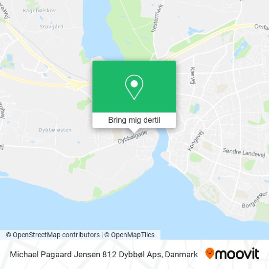 Michael Pagaard Jensen 812 Dybbøl Aps kort