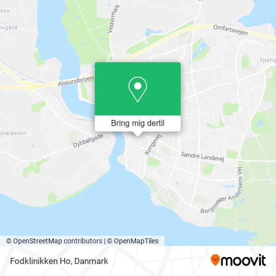 Fodklinikken Ho kort