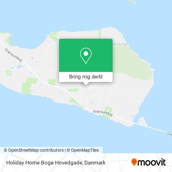 Holiday Home Bogø Hovedgade kort