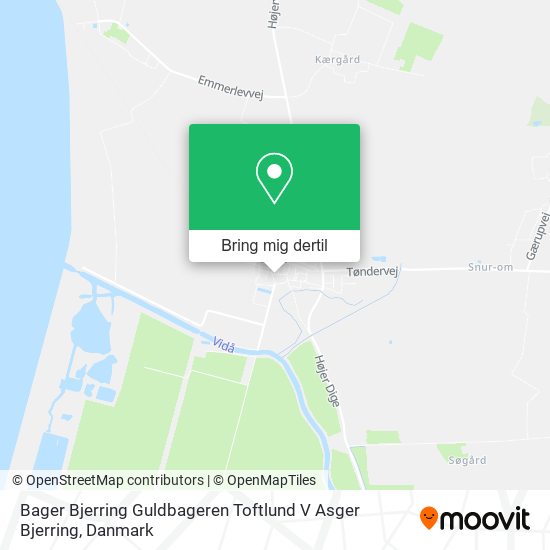 Bager Bjerring Guldbageren Toftlund V Asger Bjerring kort