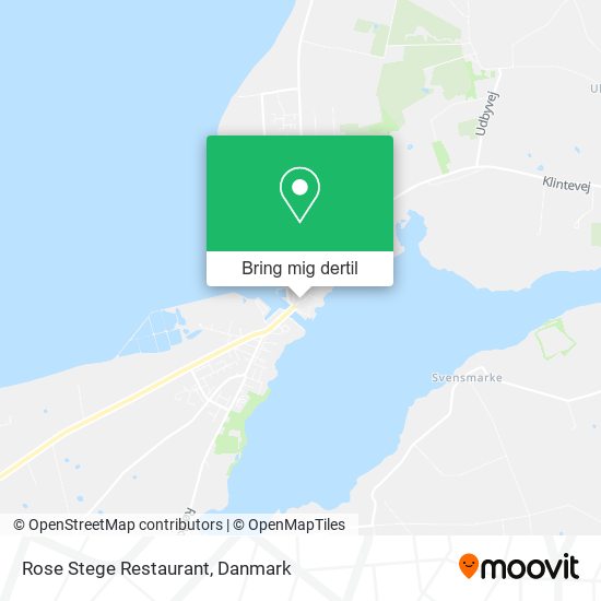 Rose Stege Restaurant kort