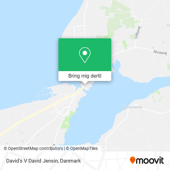 David's V David Jensin kort
