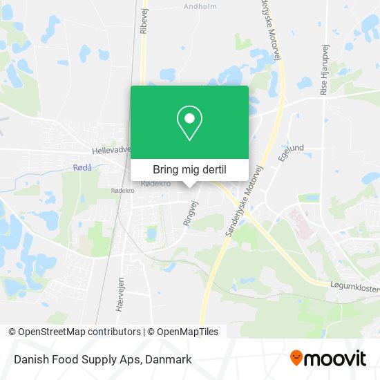Danish Food Supply Aps kort
