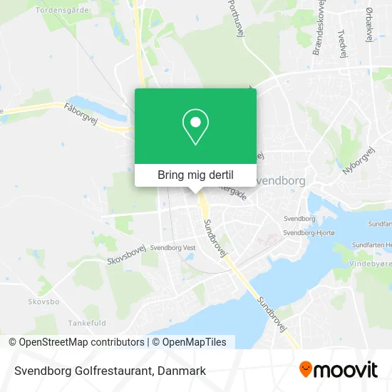 Svendborg Golfrestaurant kort