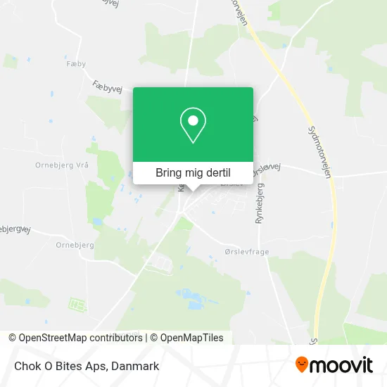 Chok O Bites Aps kort