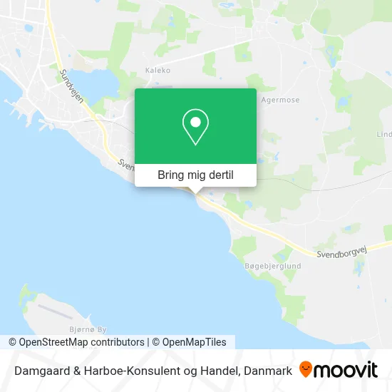 Damgaard & Harboe-Konsulent og Handel kort