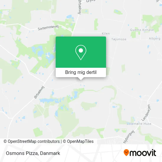 Osmons Pizza kort
