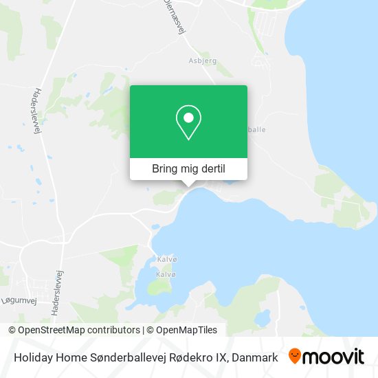 Holiday Home Sønderballevej Rødekro IX kort