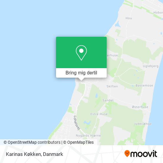 Karinas Køkken kort