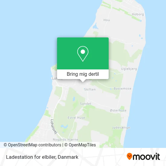 Ladestation for elbiler kort