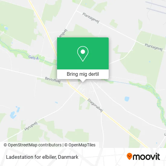 Ladestation for elbiler kort