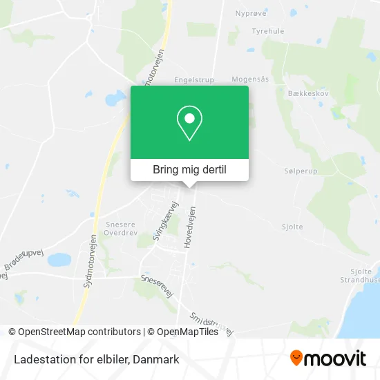 Ladestation for elbiler kort