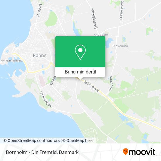 Bornholm - Din Fremtid kort