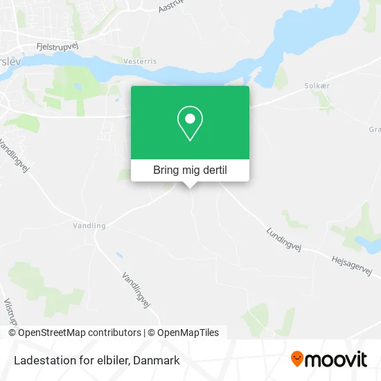 Ladestation for elbiler kort