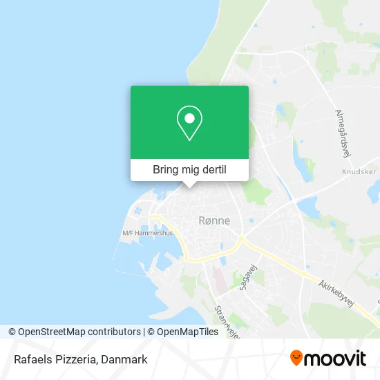 Rafaels Pizzeria kort