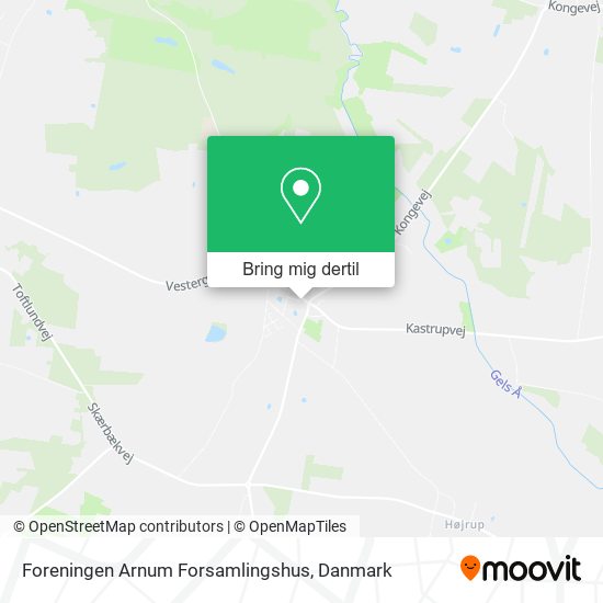 Foreningen Arnum Forsamlingshus kort