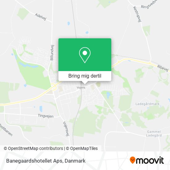Banegaardshotellet Aps kort