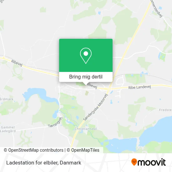 Ladestation for elbiler kort