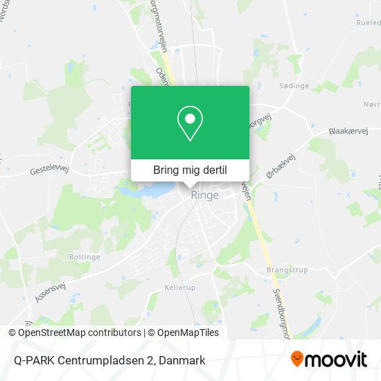 Q-PARK Centrumpladsen 2 kort