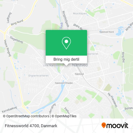 Fitnessworld 4700 kort