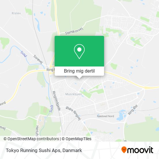 Tokyo Running Sushi Aps kort
