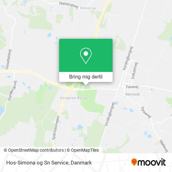 Hos-Simona og Sn Service kort