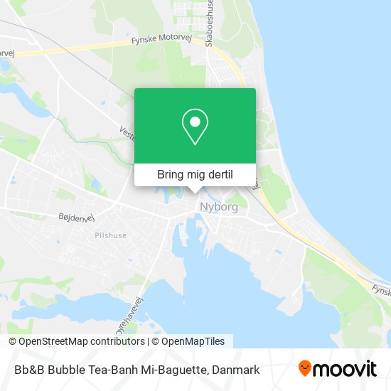 Bb&B Bubble Tea-Banh Mi-Baguette kort