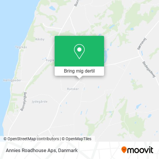 Annies Roadhouse Aps kort